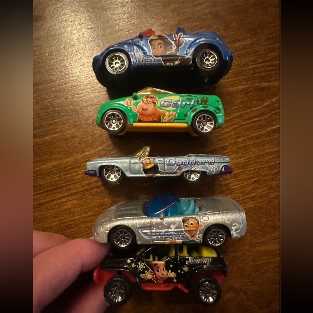 Jimmy Neutron 2004 matchbox full set no box